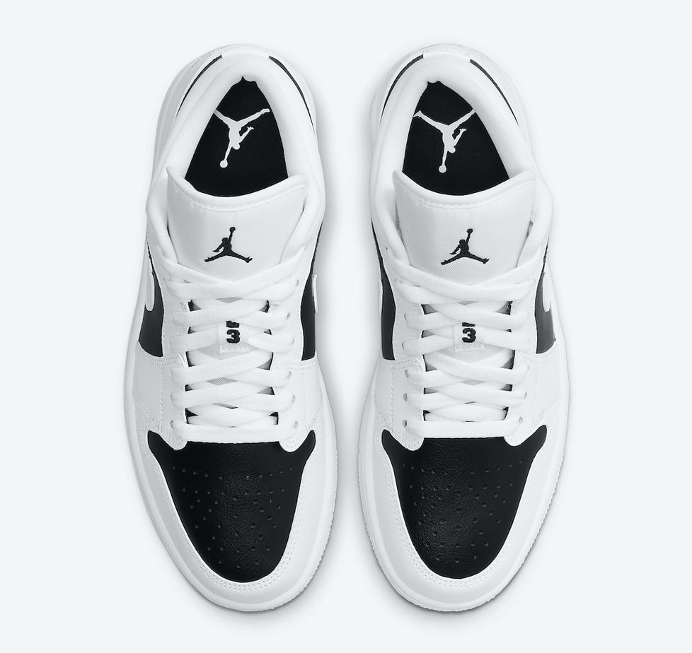 Official Images of the Air Jordan 1 Low "Panda"