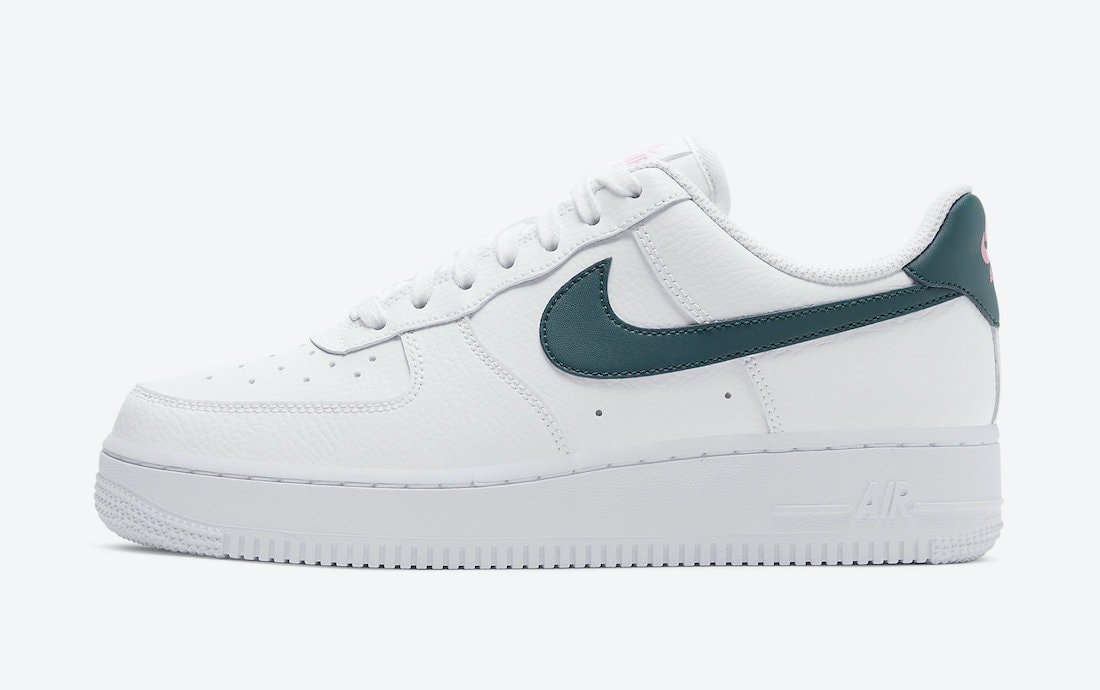 Nike Adds Dark Teal Nike Swooshes to the Air Force 1 Low