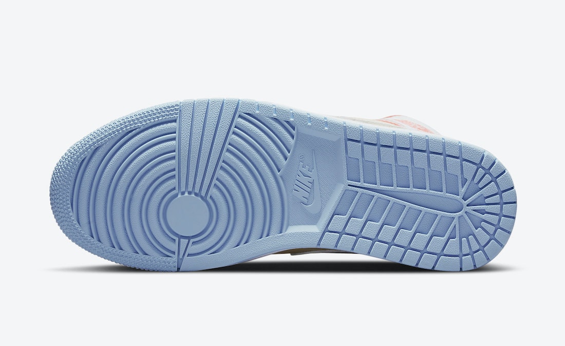 Jordan Brand Covers the Air Jordan 1 Mid in Perforated Leather and Sesame