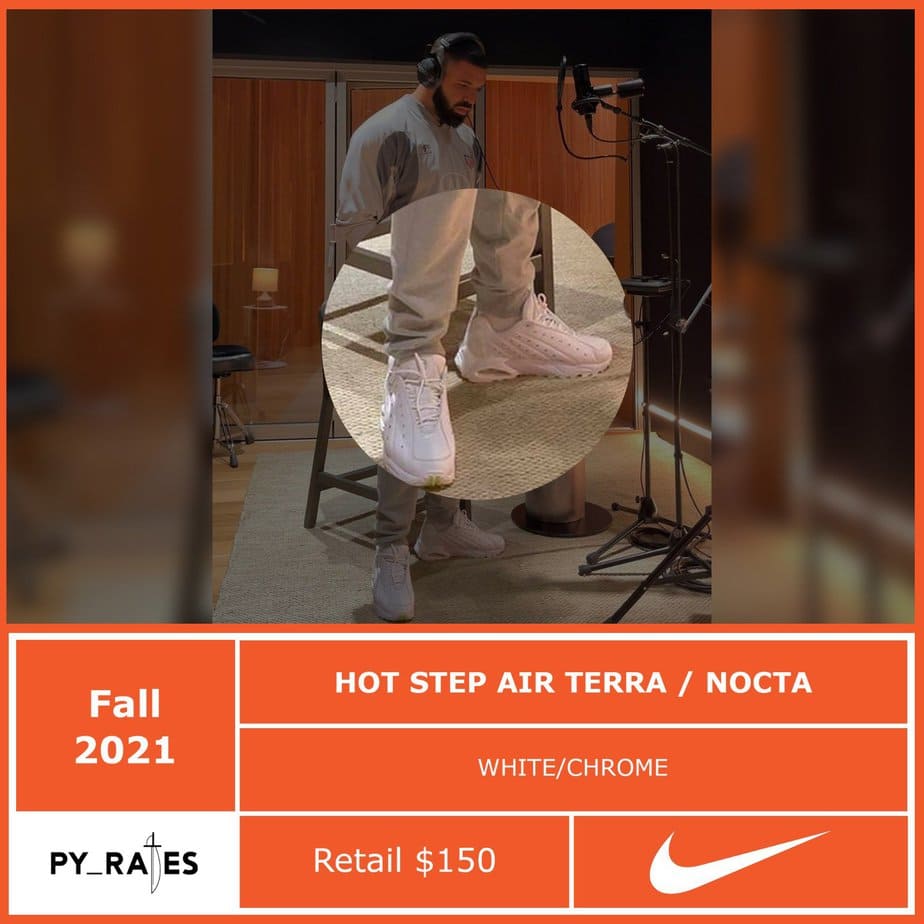 Drake's NOCTA x Nike Hot Step Air Terra Collection