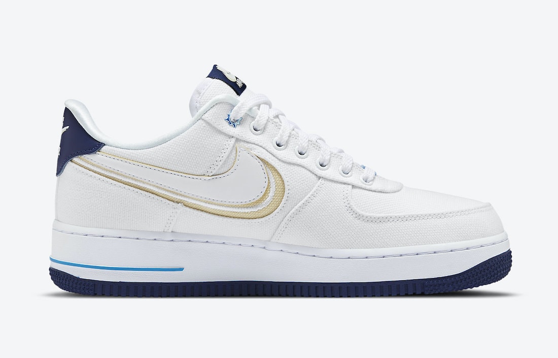 Official Images of the Nike Air Force 1 Low "White Canvas"