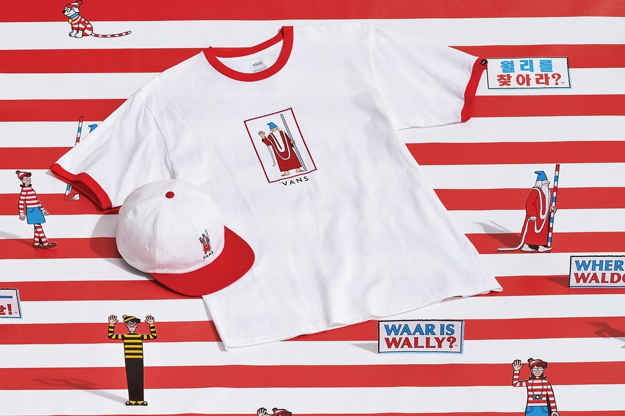 Vans Wheres Waldo Sk8 Hi Old Skool Slip On Apparel