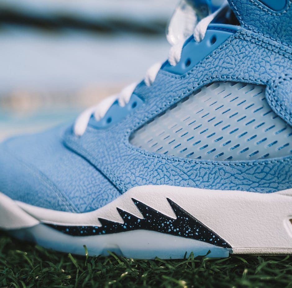 Detailed Look at the Air Jordan 5 "UNC" PE