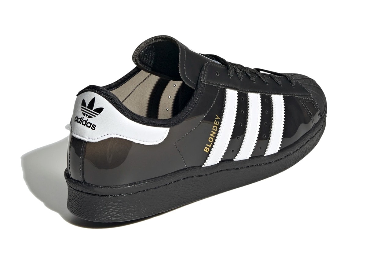 Blondey adidas Superstar Core Black Cloud White See Through H01022