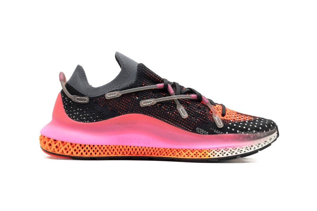 adidas 4d Fusio Black Pink Orange FX6131 Running Printed Tech First Closer Look