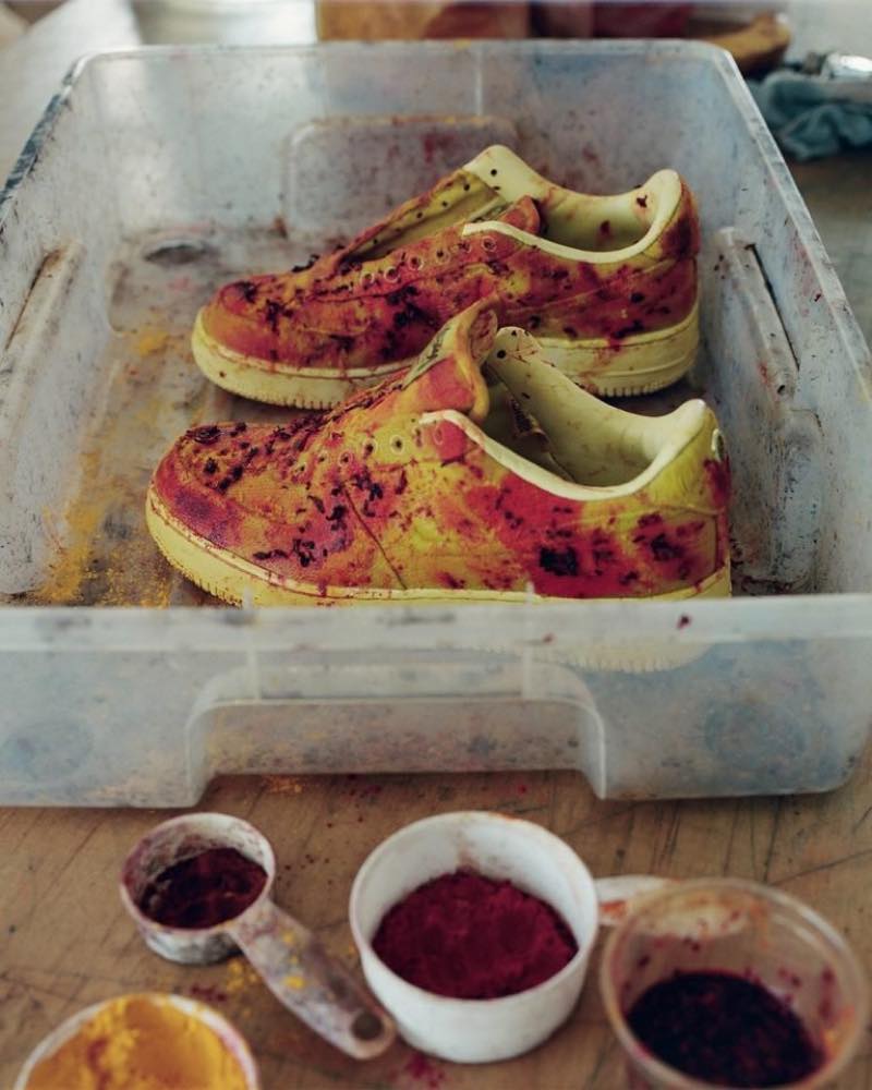 Stussy X Nike Air Force 1 Hand Dyed
