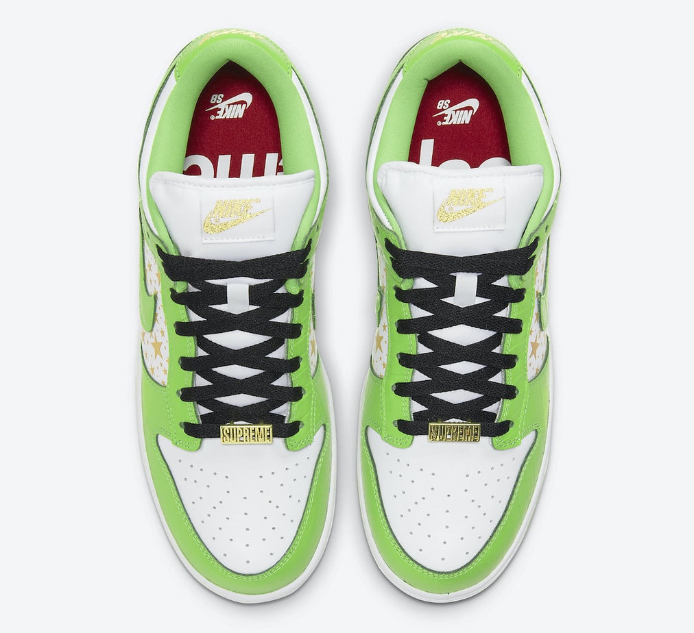 Supreme x Nike SB Dunk Low "Mean Green"