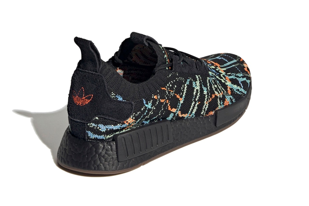 adidas Originals Nmd R1 Primeknit Shoe Core Black Gum G57941