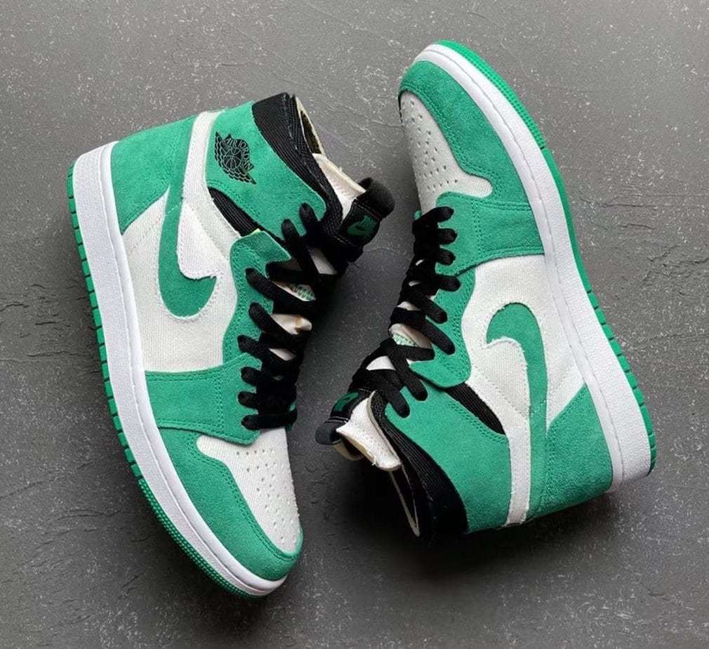 Official Images of the Air Jordan 1 Zoom Comfort "Stadium Green"