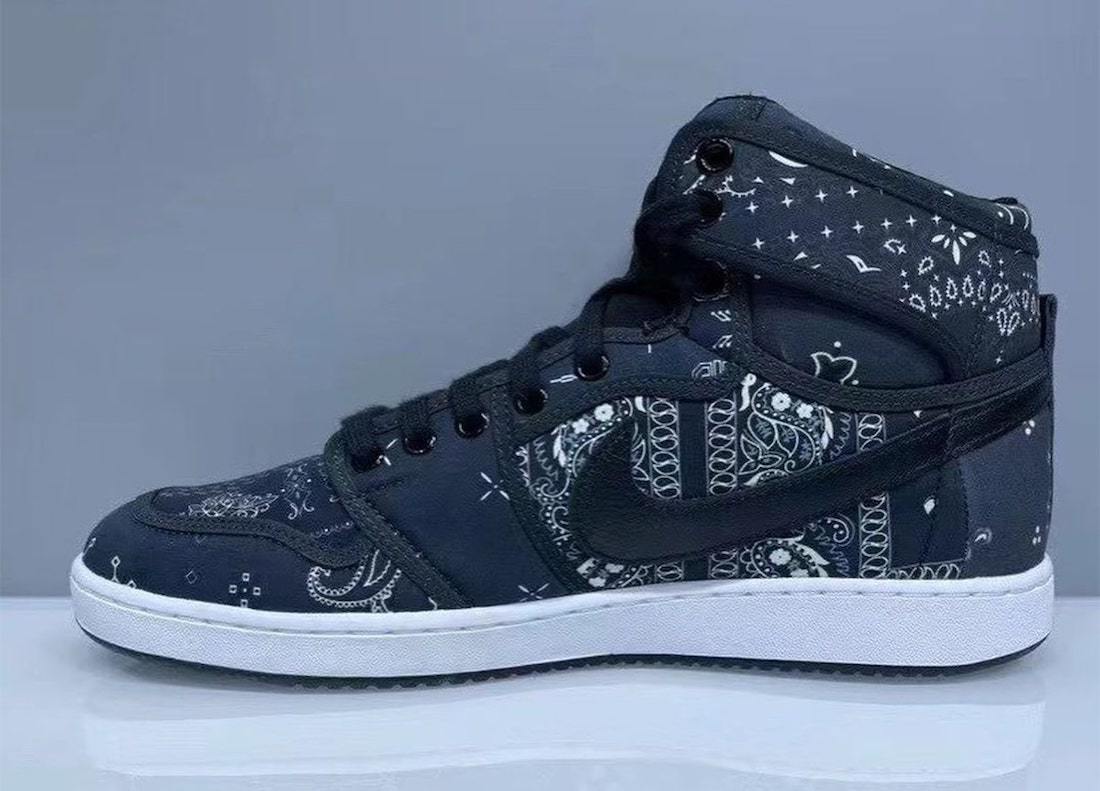 More Images of the Air Jordan 1 KO "Paisley"