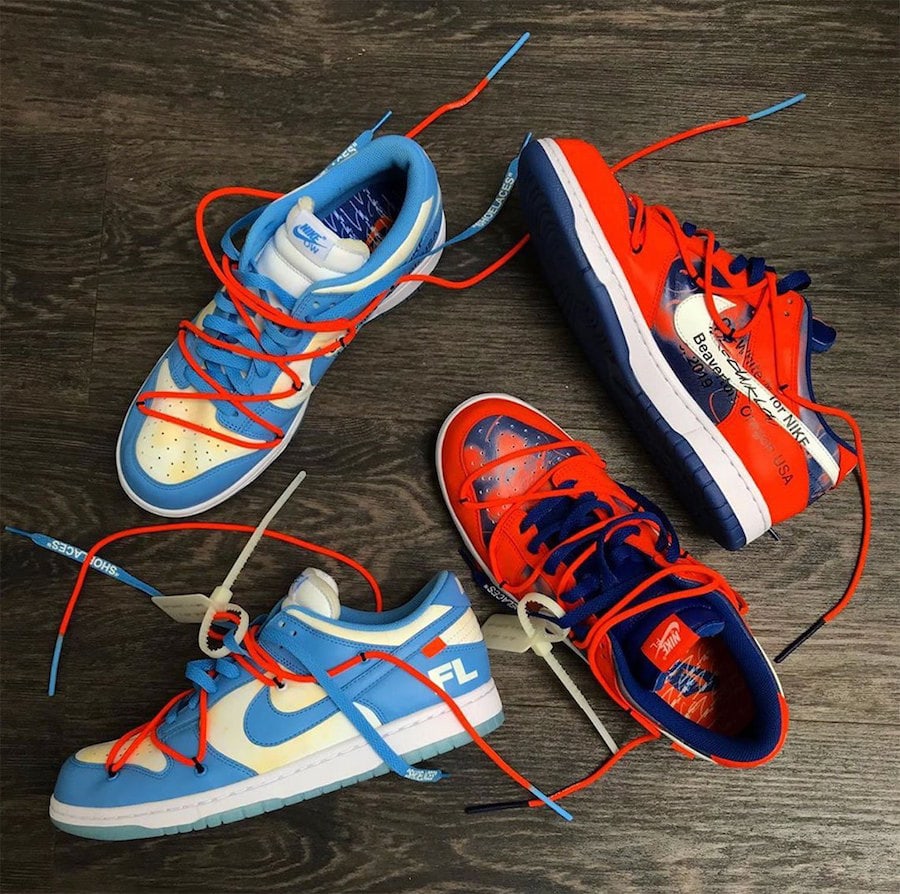 Off-White x Futura x Nike Dunk Lows Rumored to Release
