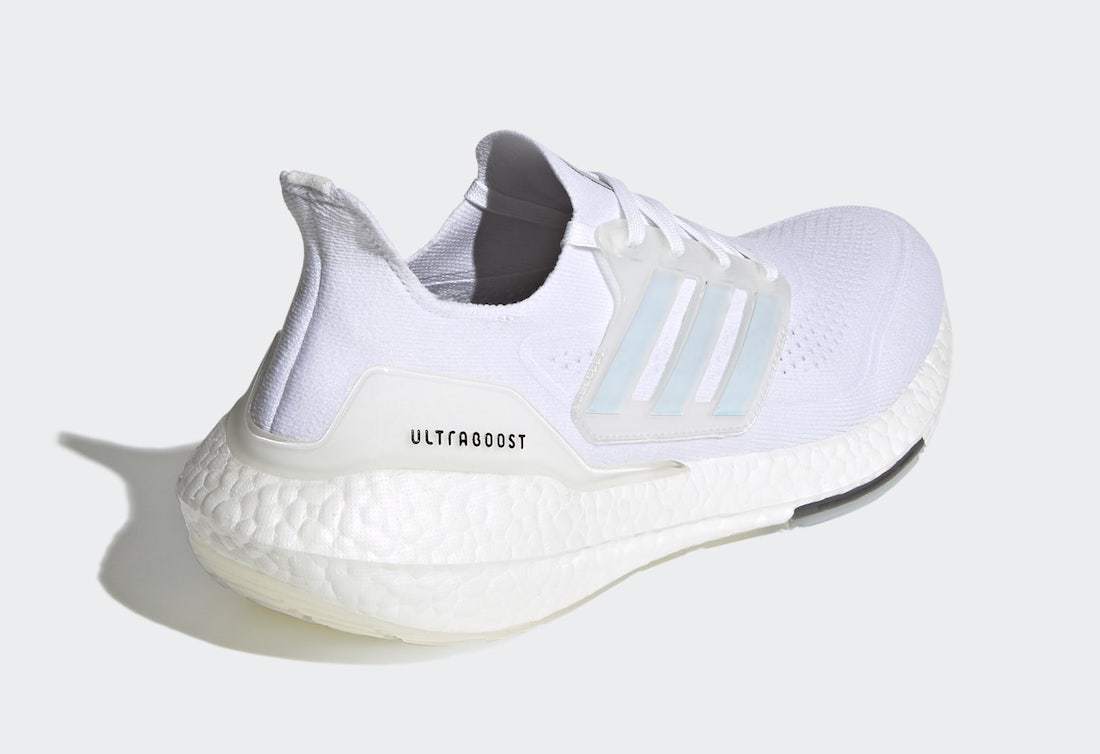 adidas Ultra Boost 21 Available in "Cloud White"