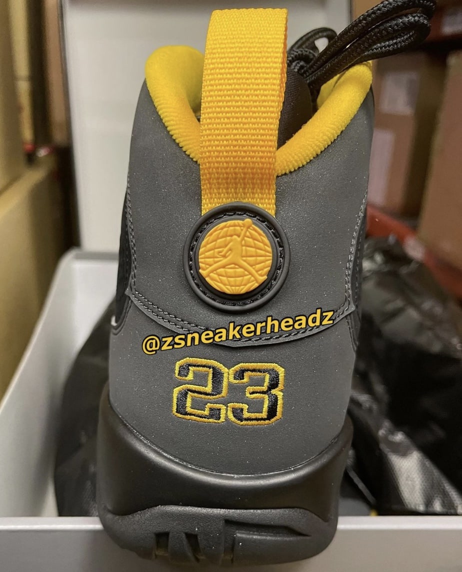 Air Jordan 9 "University Gold"