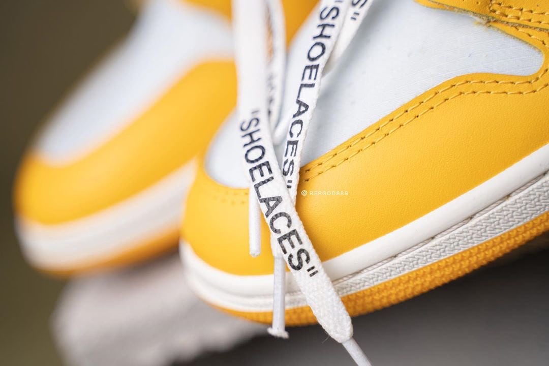 Off-White X Air Jordan 1 Canary Yellow