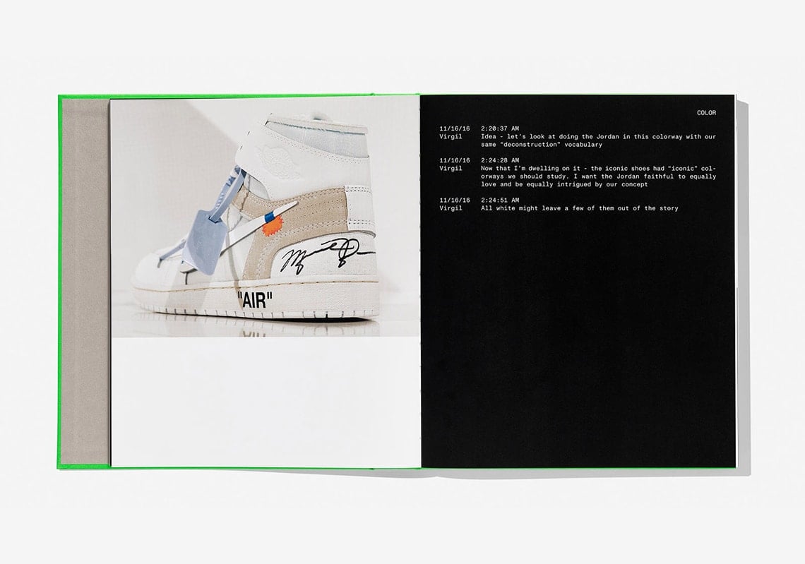 Virgil Abloh x Nike ICONS Book