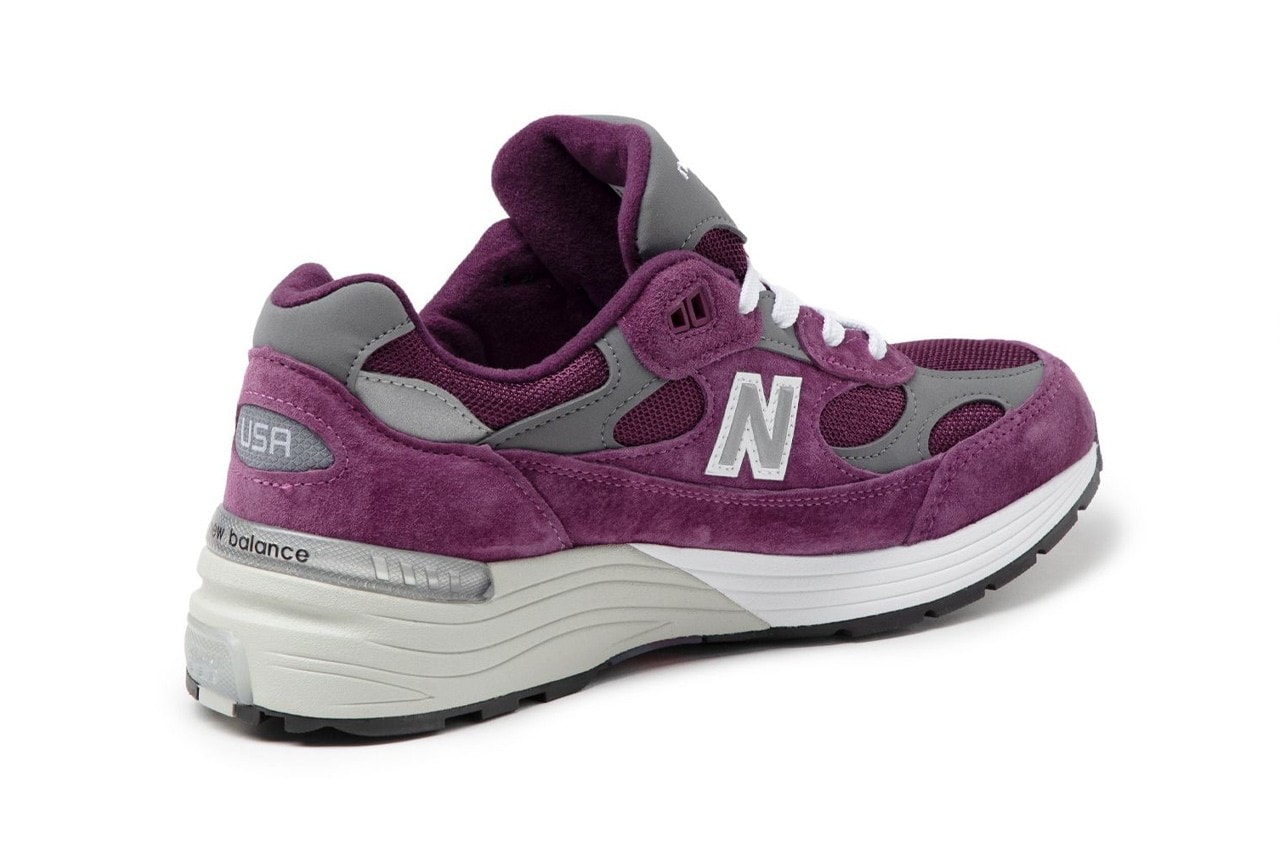 New Balance 992 Purple Leather 005