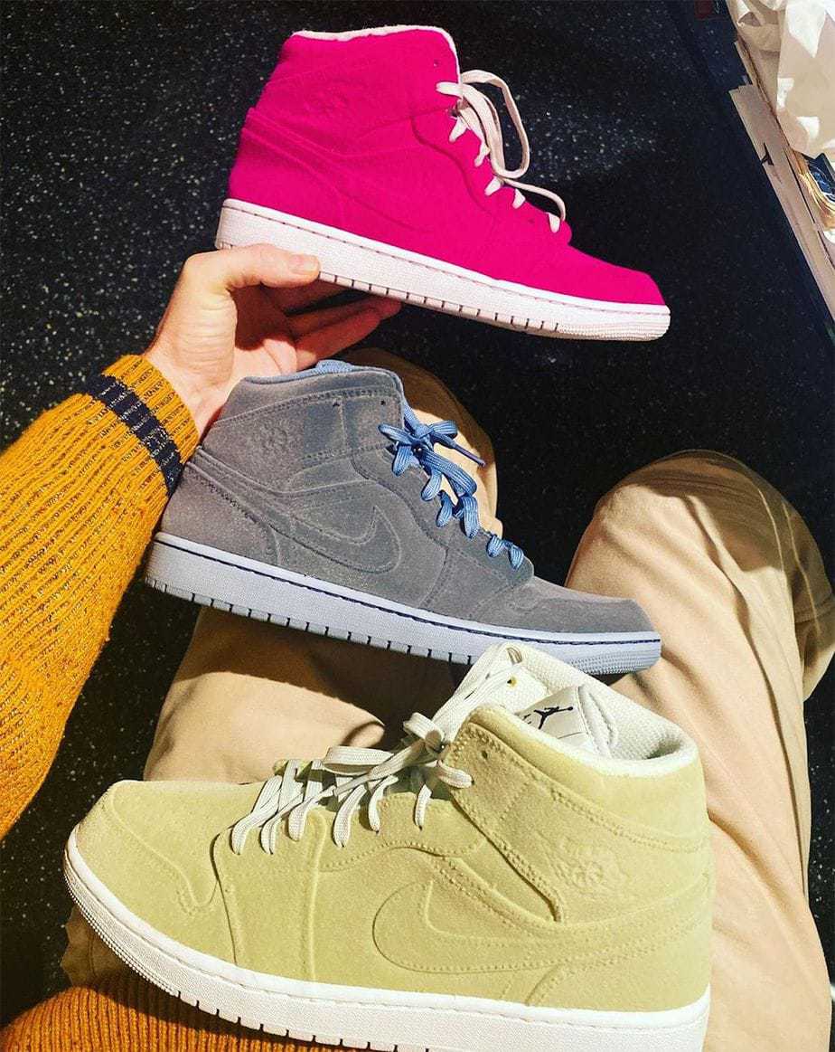 Pigalle Reveals Velvet Air Jordan 1 Mid Collection