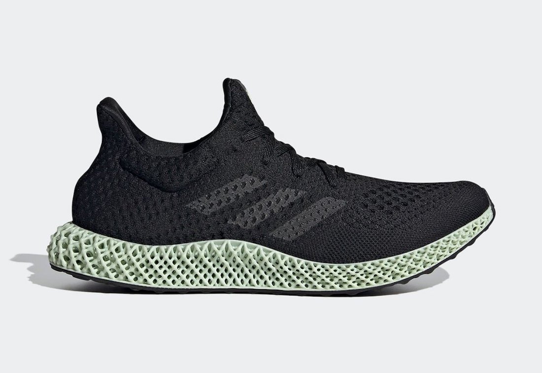 adidas Futurecraft 4d Og Core Black Green FZ2560 2021