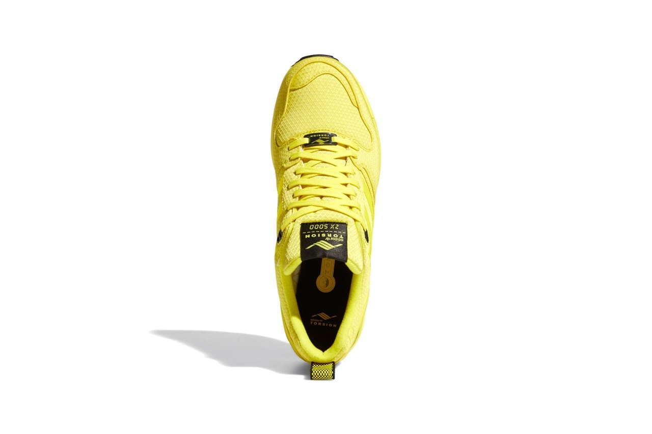adidas Originals Zx 5000 Azx Bright Yellow Shock Cyan FZ4645
