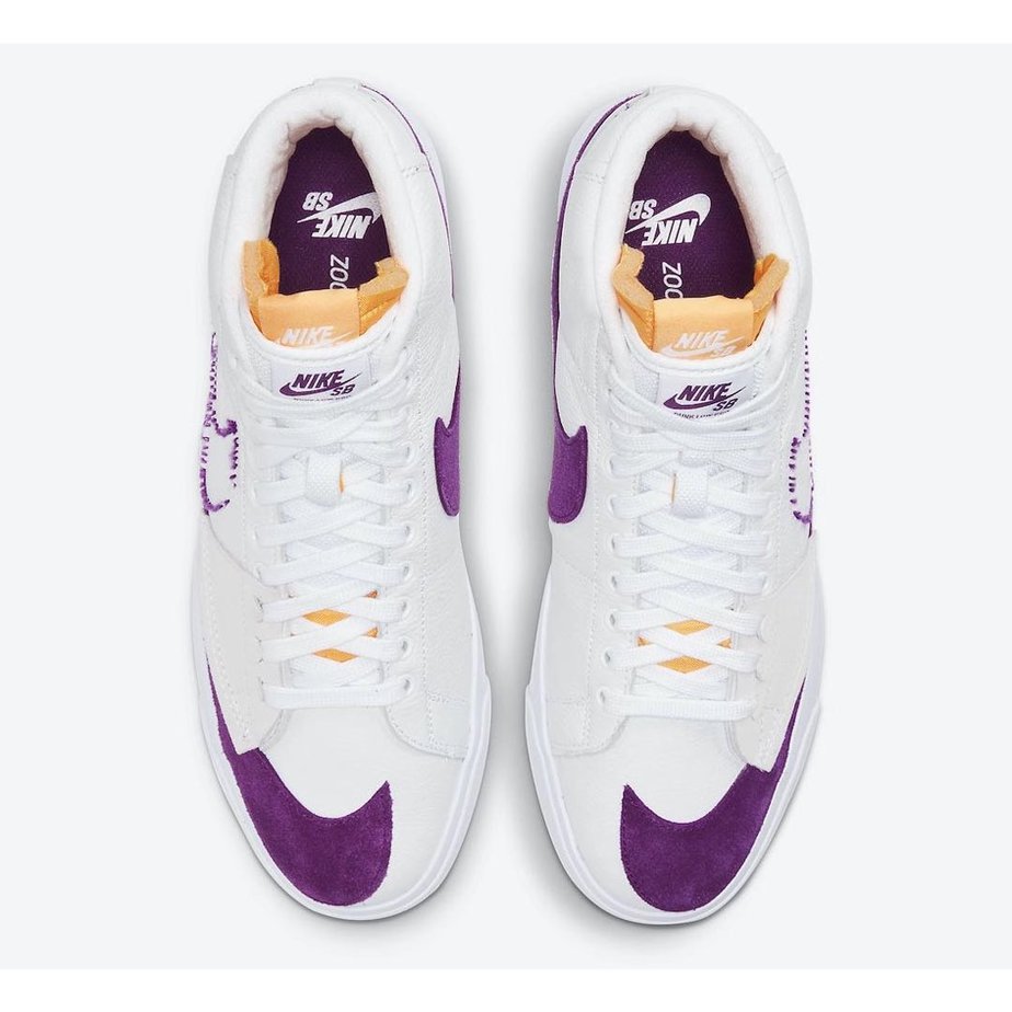 Nike SB Blazer Mid Opts For a Lakers Theme