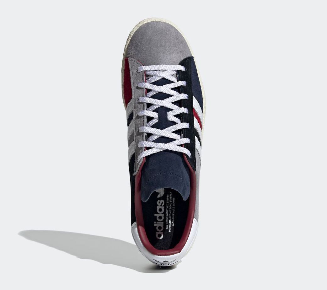 adidas Campus 80s Burgundy Navy FY7152