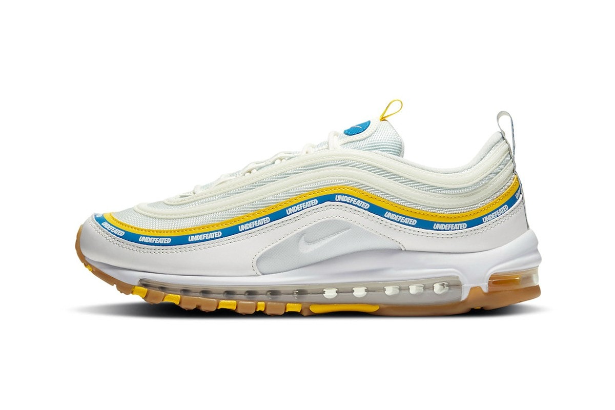UNDEFEATED's Nike Air Max 97 Emerges in a New "UCLA" Color Scheme
