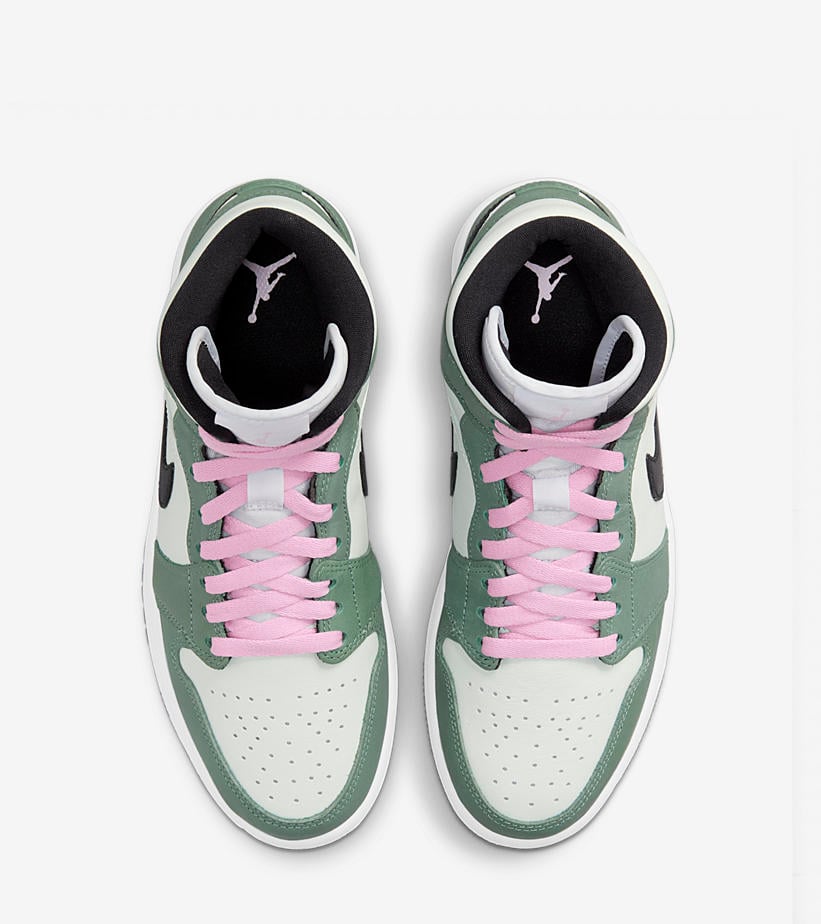 Detailed Look at the Air Jordan 1 Mid SE "Dutch Green"