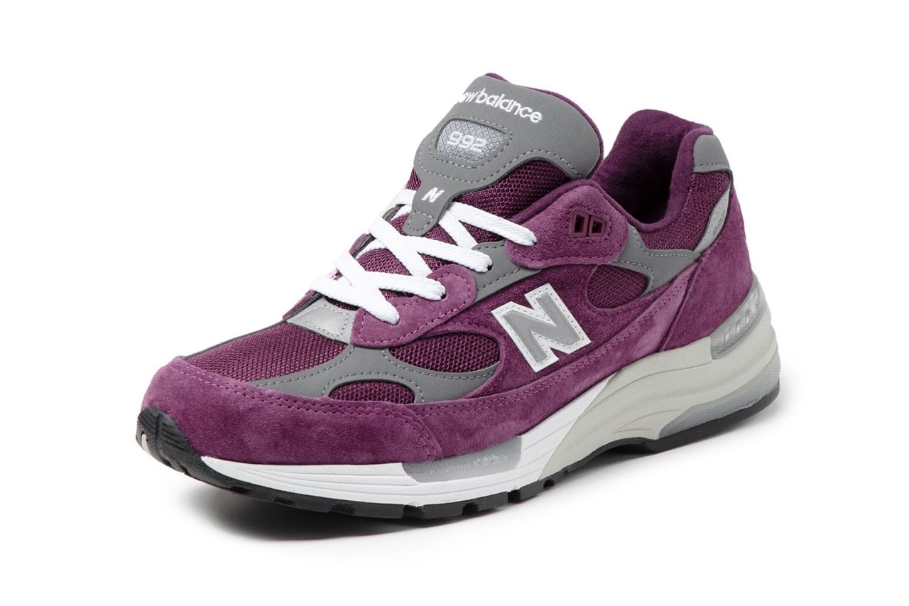 New Balance 992 Purple Leather 004