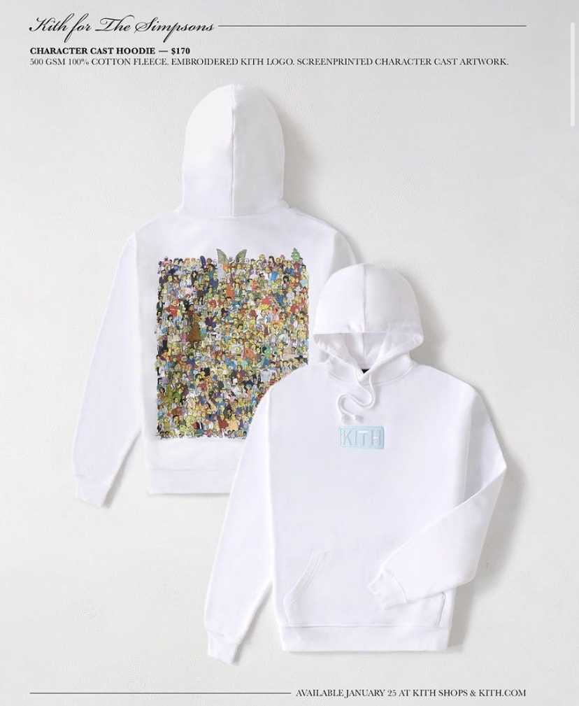 Kith x The Simpsons Releasing Tomorrow