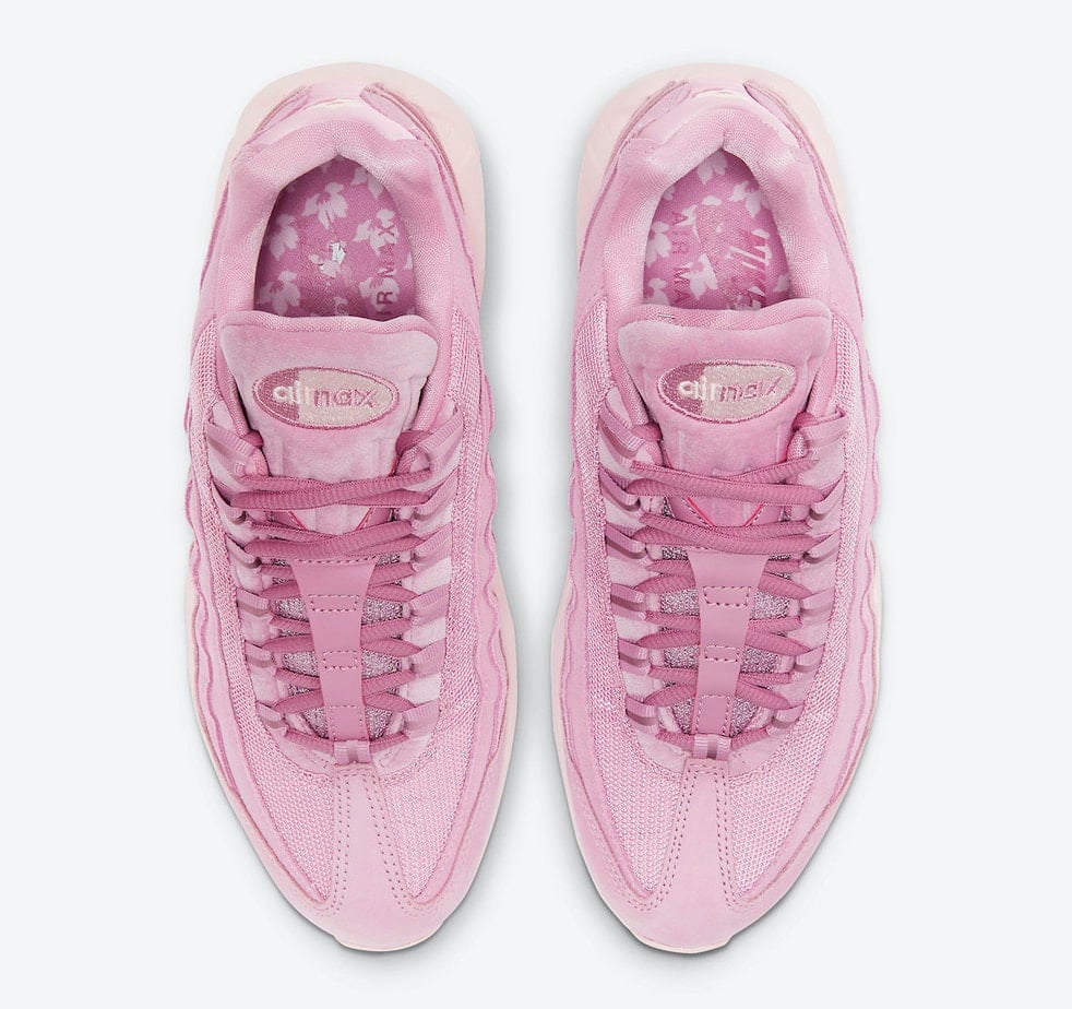 Pink Suede Covers the Nike Air Max 95