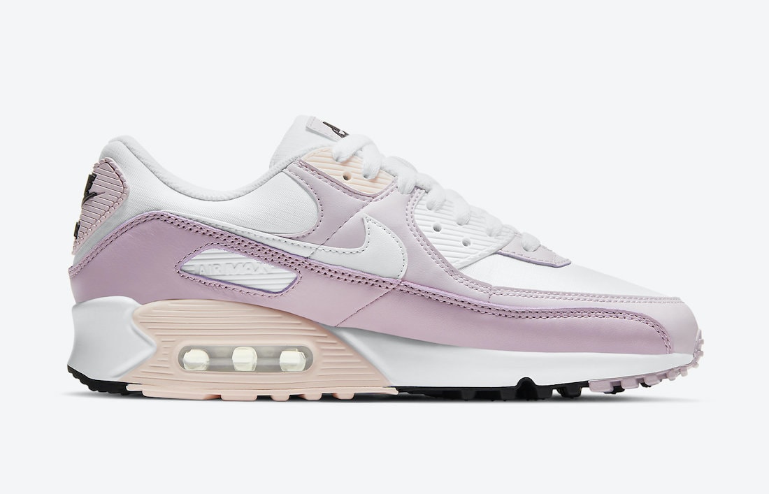 Light Violet and Champagne Shine on the Nike Air Max 90