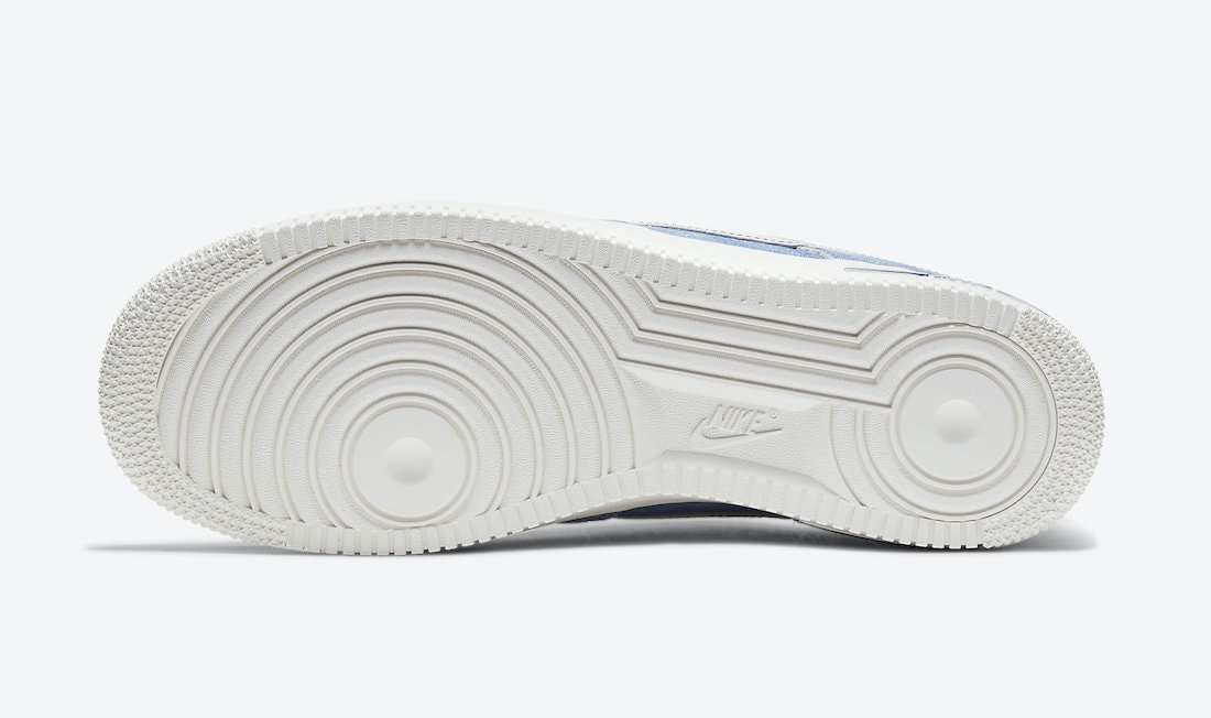 Dusty Blue Suede Paints the Newest Nike Air Force 1 Low