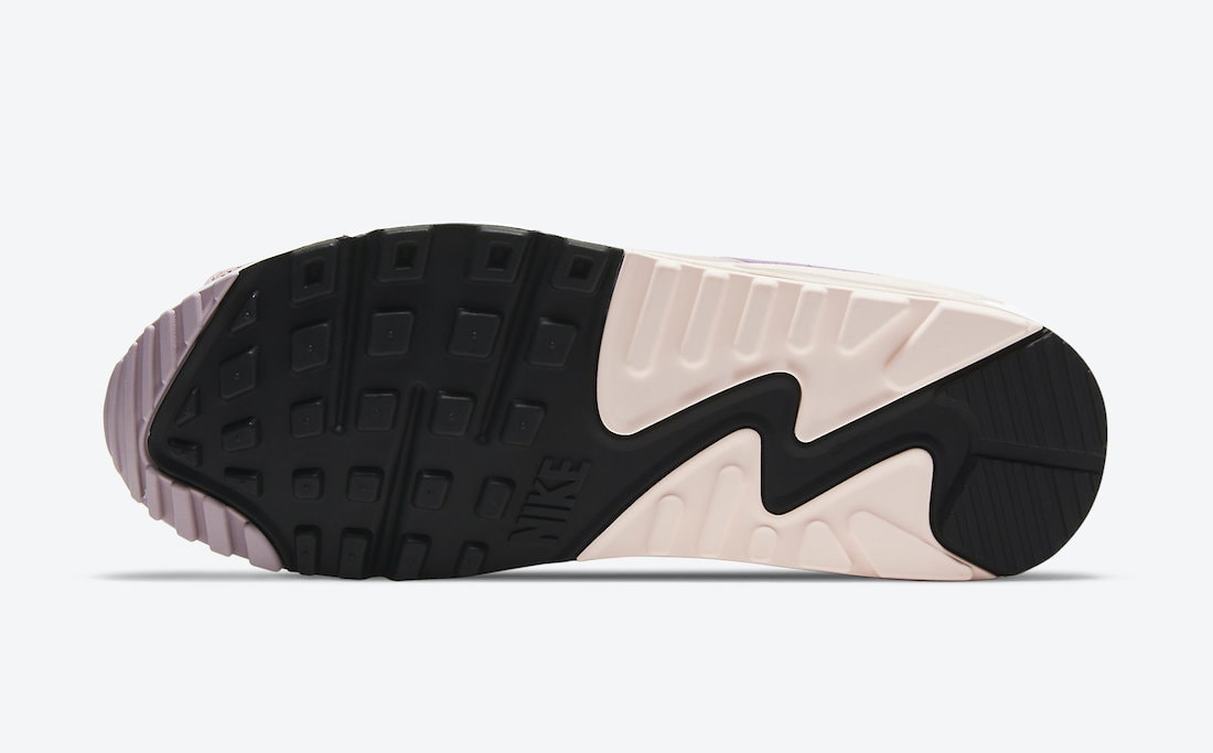 Light Violet and Champagne Shine on the Nike Air Max 90