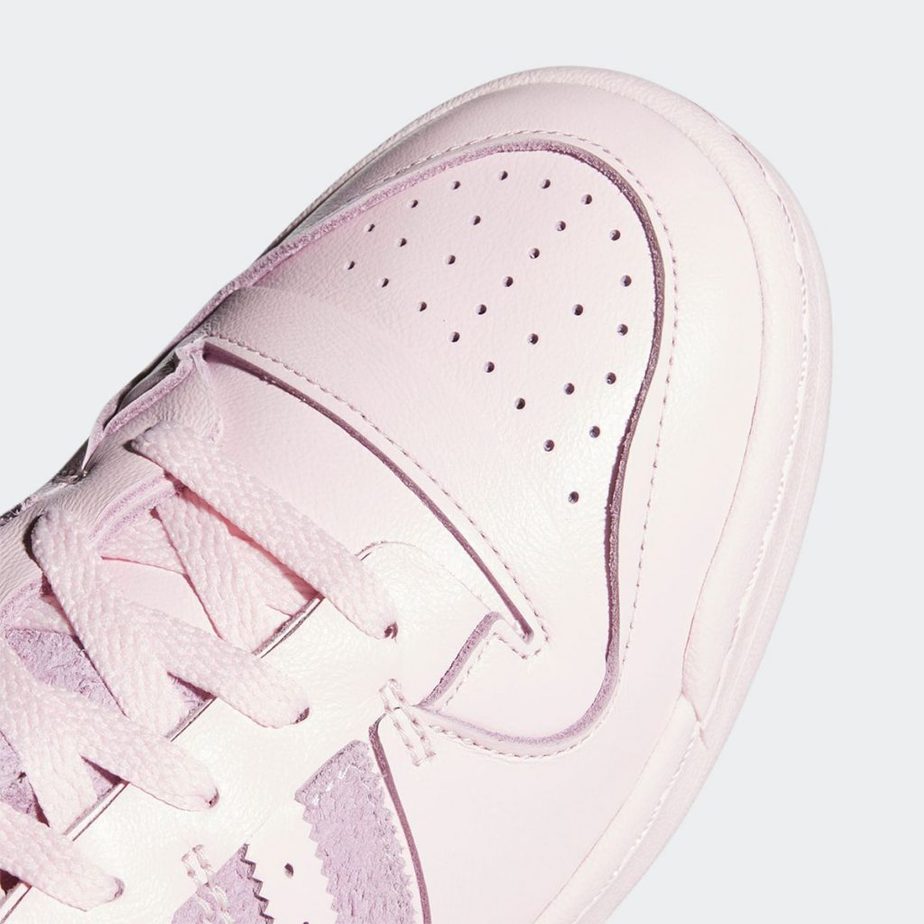 Deconstructed adidas Forum Low Minimalist FY8277 Pink Purple