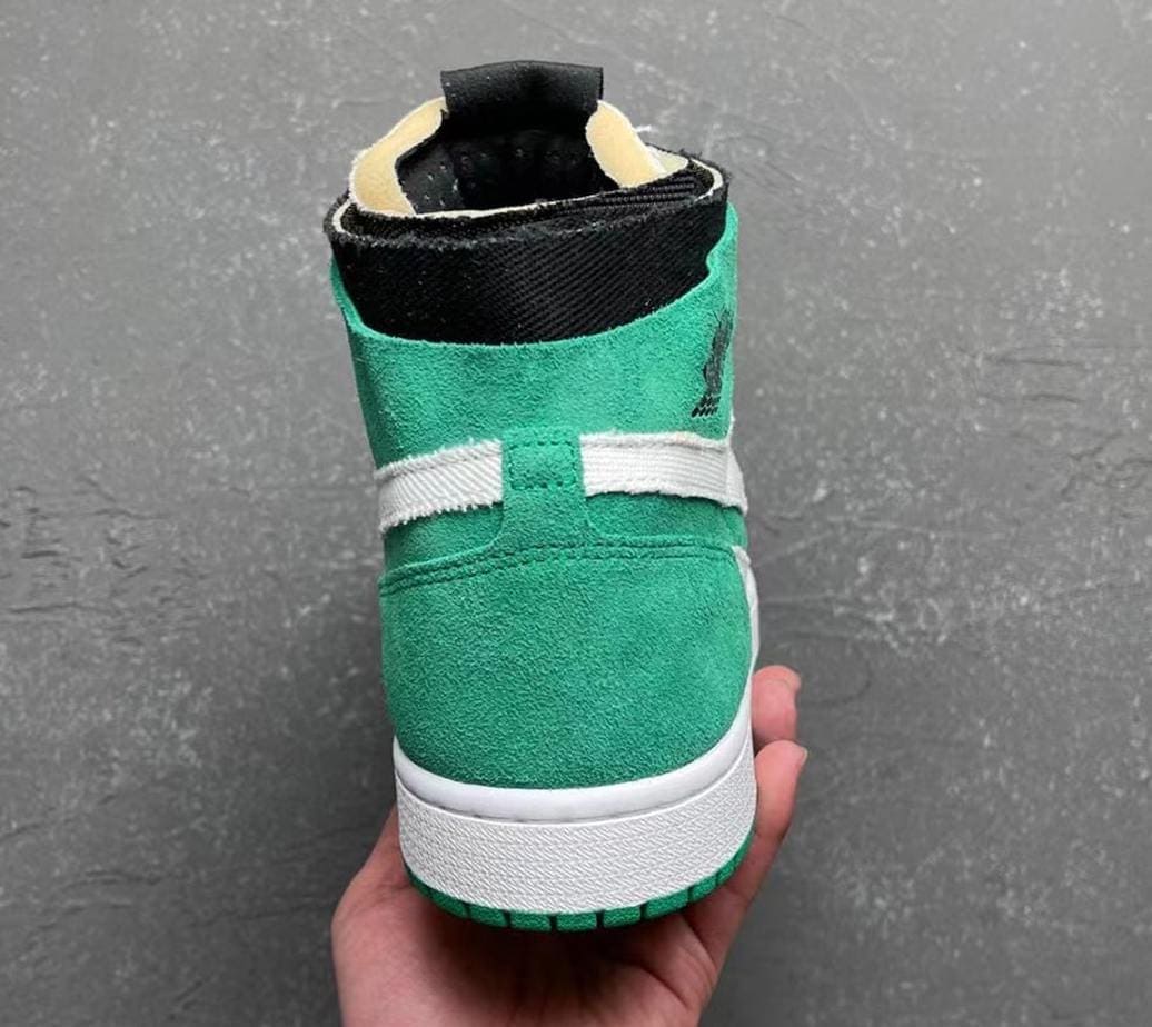 Official Images of the Air Jordan 1 Zoom Comfort "Stadium Green"