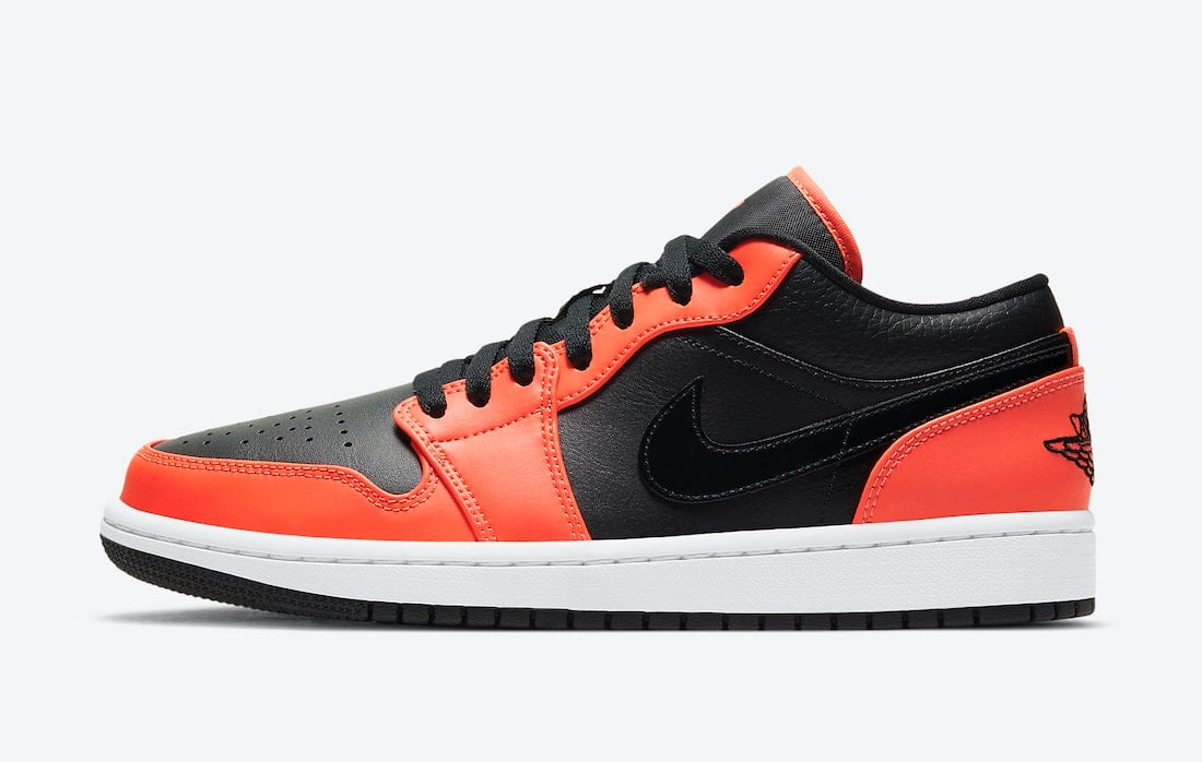 Air Jordan 1 Low Surfaces in "Black Orange"