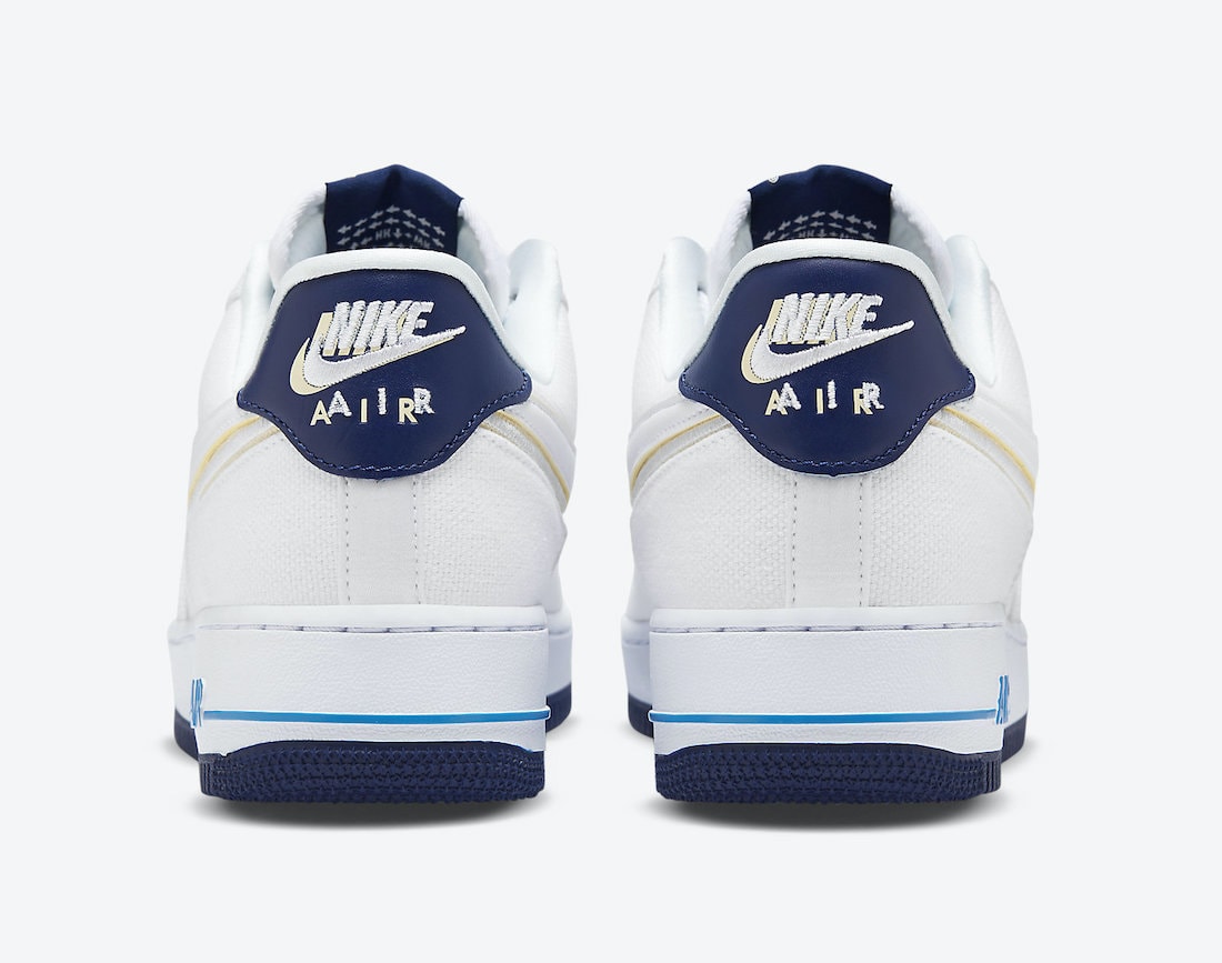 Official Images of the Nike Air Force 1 Low "White Canvas"