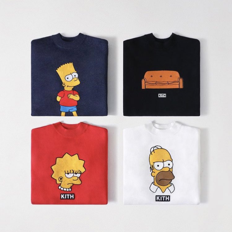 Kith x The Simpsons Releasing Tomorrow