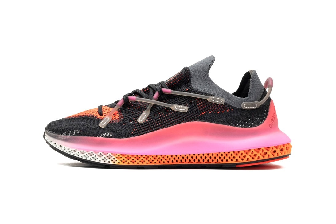 adidas 4d Fusio Black Pink Orange FX6131 Running Printed Tech First Closer Look