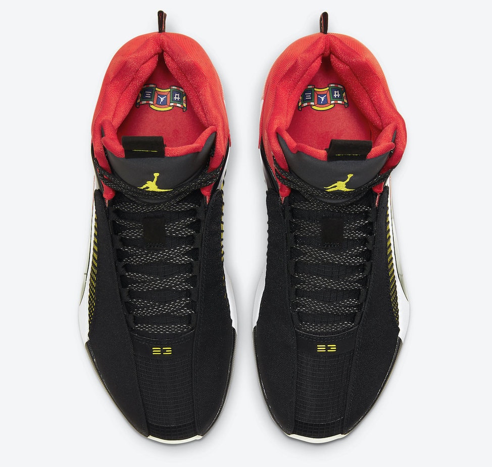 Air Jordan 35 "Chinese New Year" Features A Wear-Away Design