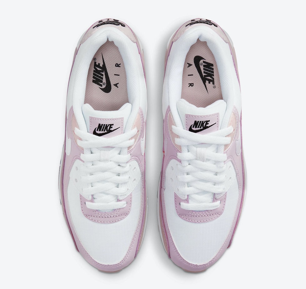 Light Violet and Champagne Shine on the Nike Air Max 90