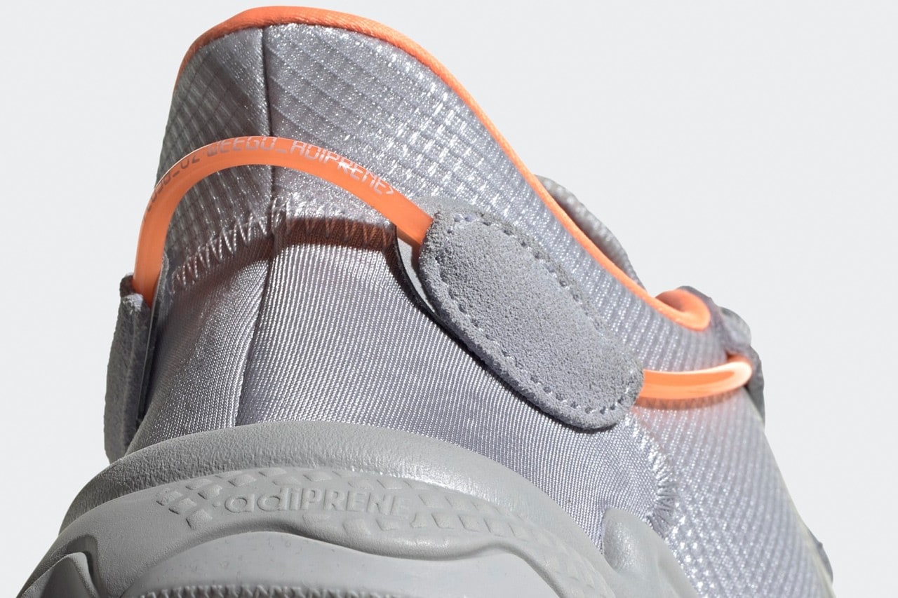 adidas Ozweego Gray Silver Orange 008