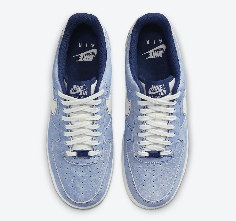 Dusty Blue Suede Paints the Newest Nike Air Force 1 Low
