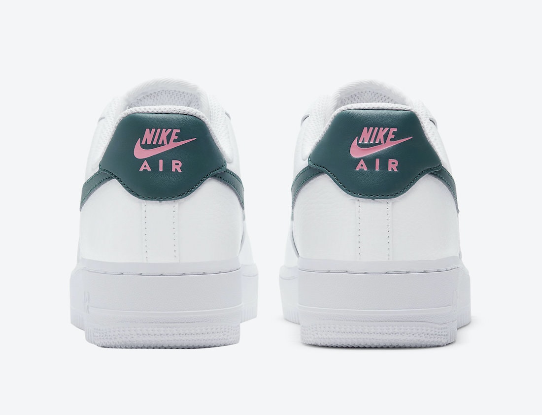 Nike Adds Dark Teal Nike Swooshes to the Air Force 1 Low
