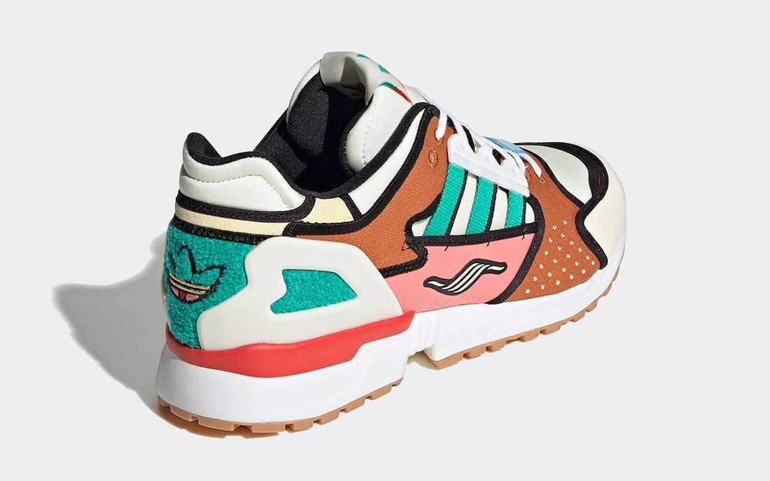 Simpsons adidas Zx 10000 Krusty Burger H05783
