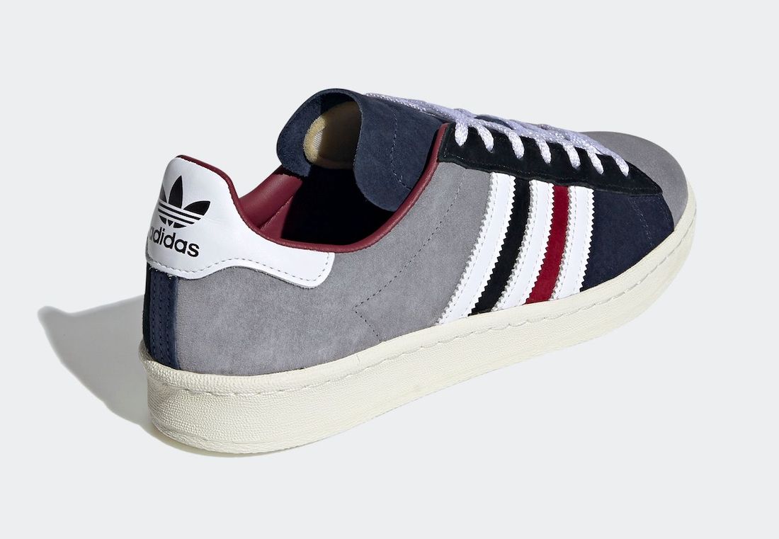 adidas Campus 80s Burgundy Navy FY7152