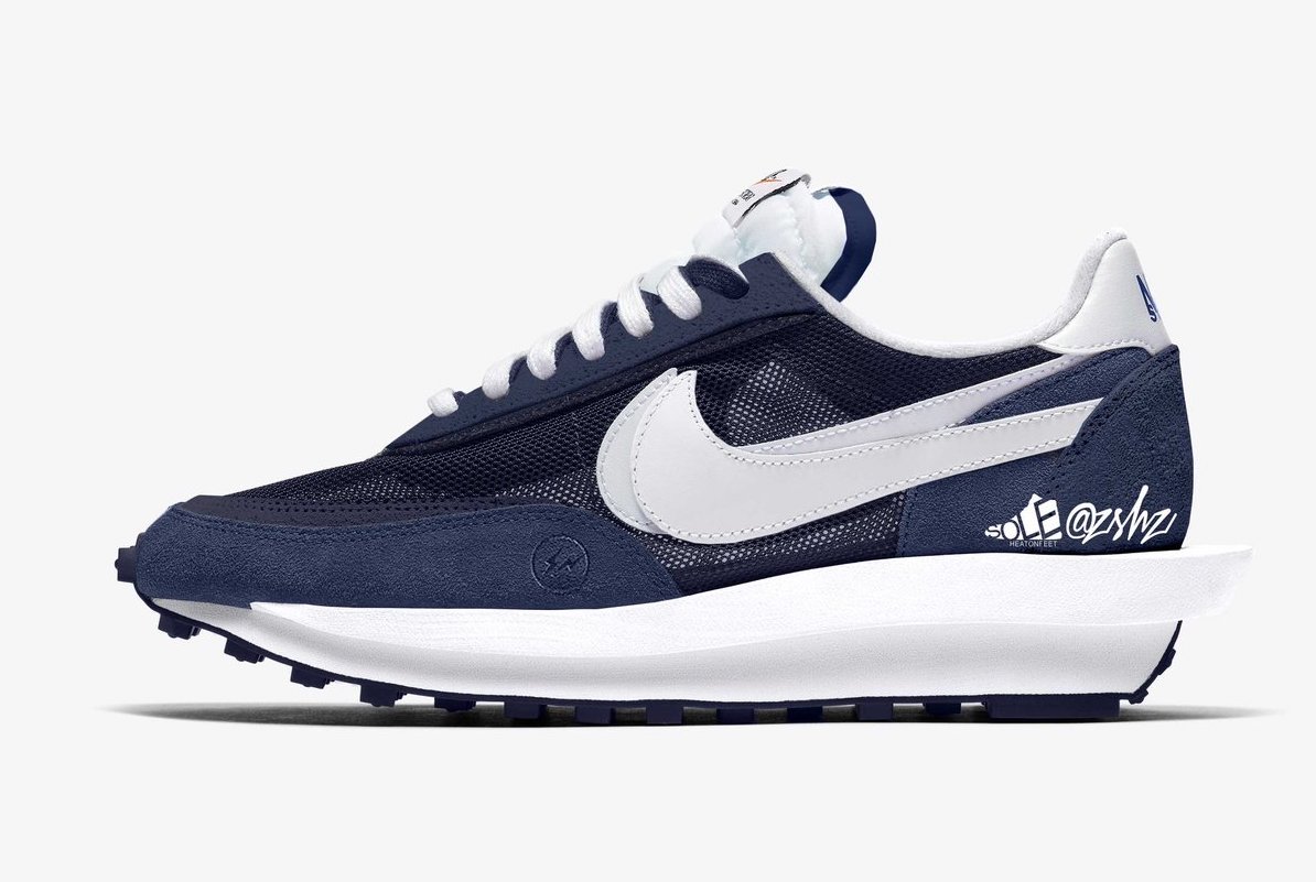 Fragment Sacai Nike Ldwaffle DH2684-400 Release Date Mock