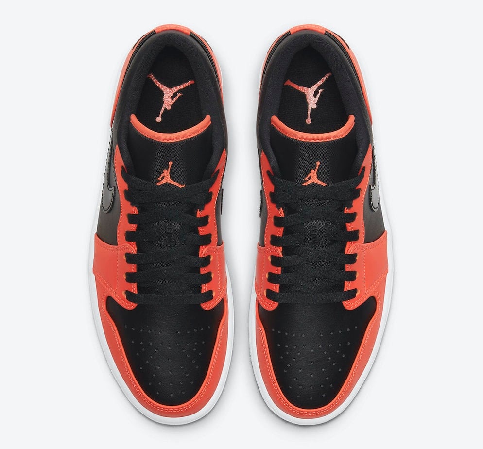Air Jordan 1 Low Surfaces in "Black Orange"