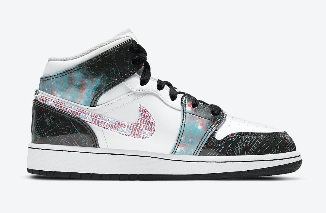Jordan Brand Adds a 3D Spade Theme to the "Take Flight" Air Jordan 1 Mid
