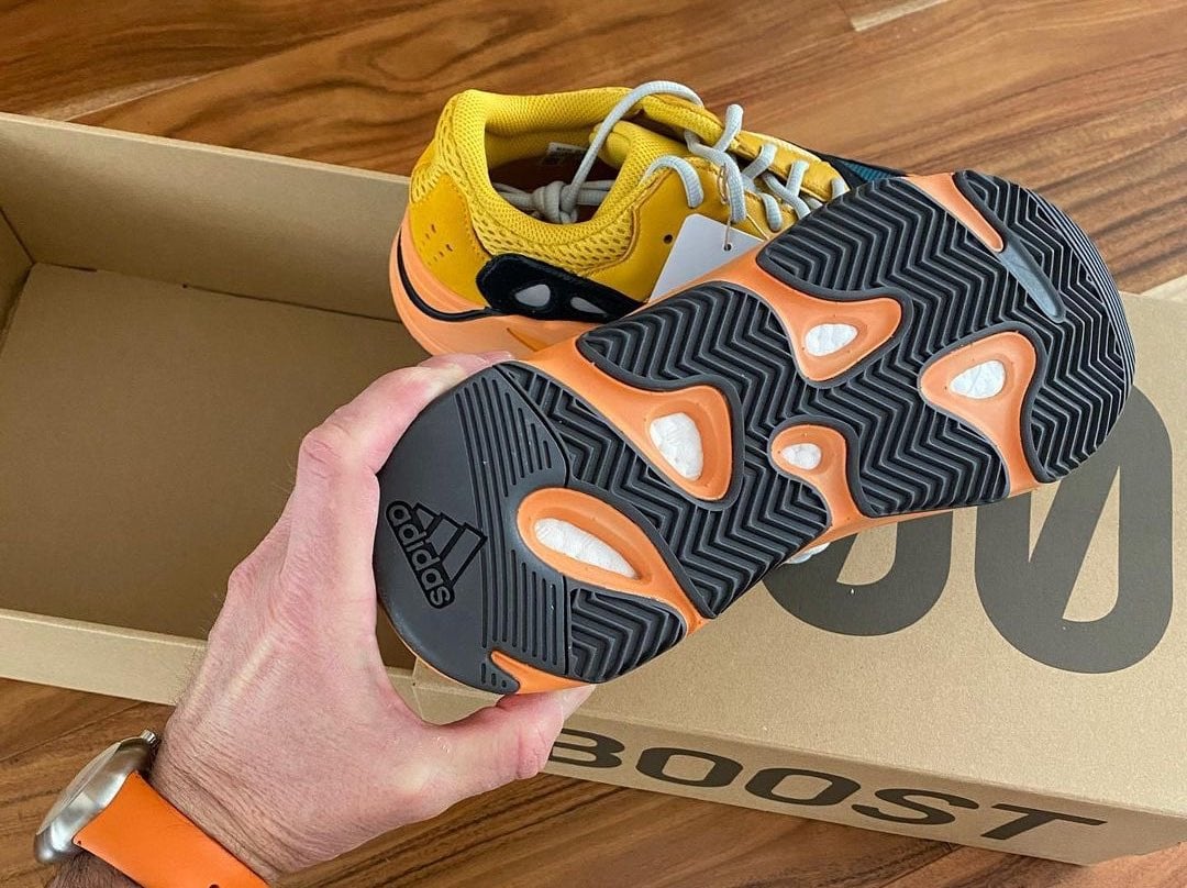 In-Hand Images of the adidas Yeezy Boost 700 "Sun"